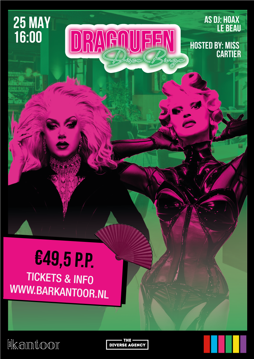 Drag Queen Disco Bingo poster artwork